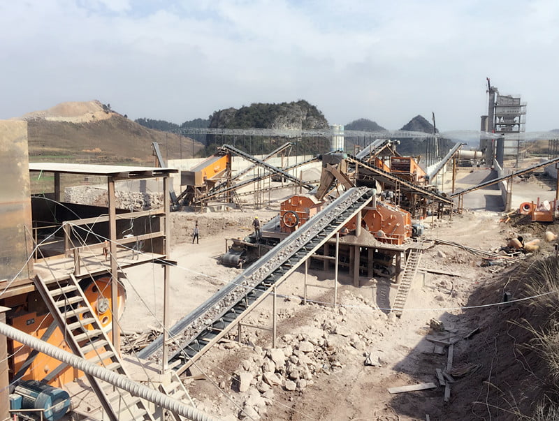 白云巖碎石生產線 白云巖碎石生產線